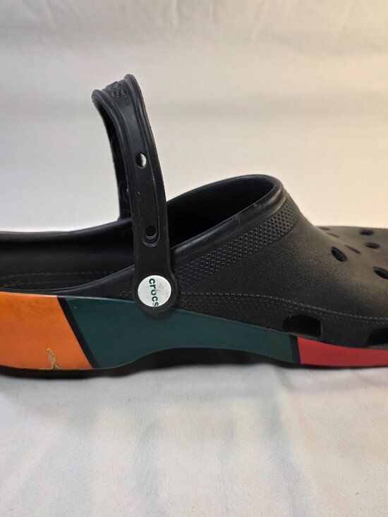 Crocs Classic  7-Eleven Sandals Black Orange  Green Red 7-11 Men\'s Size 13 main image 9